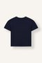 Relax Fit Crew Neck Drop Shoulder Short Sleeve Basic T-Shirt Girl Child H6034A826Au - 2