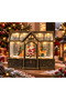 Can-Süs Illuminated Winter Garden Christmas Decoration – Snow Globe with Santa Claus and Reindeer Figures Home