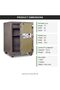 Fire Safe BS-T750 Heavy Duty Security Safe Locker with Digital Lock and Key Lock, Fire Resistant Safe for Home, Office, Bank, Business and Commercial Use - Grey - 6