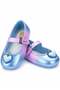 Mini Mellissa Girl's Hearted Ballerina Shoes Metallic Blue - 2