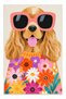 Auraplus Retro Pop Pattern with Dog Figure Woven Base Decorative Carpet Auraplus94 - 3