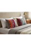 Zorlutekstil Taç Bohemian Pattern Flannel Flannel Pillowcase 2 Pieces