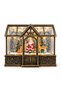 Can-Süs Illuminated Winter Garden Christmas Decoration – Snow Globe with Santa Claus and Reindeer Figures Home - 2