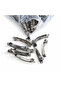 Automatic Clasp Silver 6 cm Pack of 1000 Nickel Plated Haberdashery Handicraft Hobby Workshop - 4