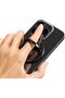 Dual-Side Magnetic Phone Ring Holder, Cell Phone Grip Stand with Adjustable Kickstand, Strong Magnetic Finger Holder, Universal Phone Stand Fit for All Phones, Black - 3
