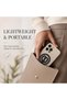 Dual-Side Magnetic Phone Ring Holder, Cell Phone Grip Stand with Adjustable Kickstand, Strong Magnetic Finger Holder, Universal Phone Stand Fit for All Phones, Black - 7
