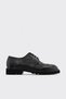 Genuine Leather 265Ma4205 Black Antique Men's Classic Shoes