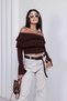 Piliseli Madonna Collar Buttoned Sweater - 5