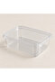 50 Pcs 500 Cc Cheese Leak-Proof Clear Pet Food Container with Lid Deli Takeaway Container - 4