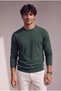 Classic Wool-Blend Crew Neck Men's Knitwear Sweater - 2