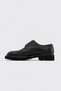 Genuine Leather 265Ma4205 Black Antique Men's Classic Shoes - 2