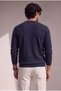 Classic Wool-Blend Crew Neck Men's Knitwear Sweater - 4