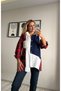 Knitwear Detailed Design Oversize Poplin Shirt - 3