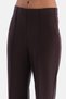Brown Modal Ribbed Detailed Trousers - 6
