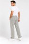 Loose Fit Comfortable 3-Thread Fabric with Stopper and Side Piping Baggy Men's Stone Sweatpants - 7