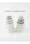 12 Piece Storage Container Set (2 Sets of 6) Nestable Kitchen Food and Kitchen Organizer Container Set