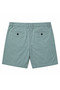 Men's Solid Chino Style Shorts, Aqua - 2