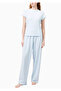 Towel Textured Flexible 2-Piece Women's Pajama Set - 2