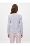 Women's Thermal Pajama Set Blue - 3