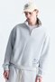 Half Zipper Barrel Fit Tracksuit Set - 4