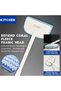 Floor Scrub Brush, 3-In-1 Tile Tub Floor Scrubber with Adjustable Long Handle Shower Cleaner Brush and 3 Detachable Replacement Brush Heads for Cleaning Bathroom Kitchen Walls Tub Tile - 3