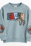 Jacklions baby boy 1-5 years patterned long sleeve t-shirt sea green - 3