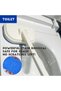 Floor Scrub Brush, 3-In-1 Tile Tub Floor Scrubber with Adjustable Long Handle Shower Cleaner Brush and 3 Detachable Replacement Brush Heads for Cleaning Bathroom Kitchen Walls Tub Tile - 4