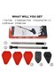 Floor Scrub Brush, 2-In-1 Tile Tub Floor Scrubber with Adjustable Long Handle Shower Cleaner Brush and 3 Detachable Replacement Scrubber Heads for Cleaning Bathroom Kitchen Walls Tub Tile - 5