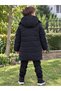 Boy's Hooded Fur Detailed Puffer Coat – Detachable and Attachable Hooded Winter Coat - 2