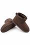 9002 Women's Premium Suede Fur Lined Winter Boots Bitter Brown - 6