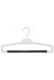 Pants Hangers White - with Sponge - Pack of 24 - White - 3