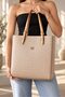 New Season Long Strap Women's Hand and Shoulder Bag Mink - 3