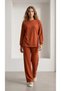 Women's Knitwear Set Relaxed Fit Wide Leg Long Sleeve Knitted Two-Piece Set - 3