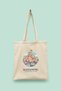 Kastamonu Castle - Kastamonu Türkiye Series Tote Bag Printed Cloth Bag