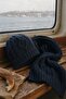 Braided Beanie and Scarf Double Set