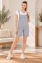 Plnl6200 – Salopet with Front Pockets - Gray