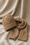 Braided Beanie and Scarf Double Set - 2