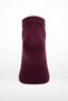 Men's Burgundy Modal Booties Socks - 3