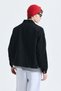 Oversize Zipper Closure Denim Coat - 7