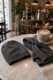 Thin Knitwear Beanie Scarf Set - 4