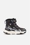 Saturn Orthopedic Boys' Black Lightweight Fur Water-Resistant Boots