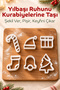 6-Piece Christmas Cookie Mold Set Christmas Themed Cookie Shaper - 2