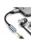 ADAPTOR TRANSFORMATOR USB C MINI JACK CU DAC AUX 3,5mm - 4
