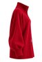 Premium Double-Sided Zippered High Collar Cardigan - Red - 4
