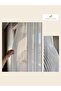 1/3 Frequent Pleated Salon Tulle, Silver Glitter and Off-White Armure Lines - 4