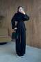 Yelda Waist Belted Suit Black - 3