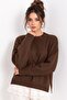 Brown Guipure Detailed Knitwear Sweater - 2