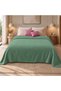 100% Cotton 150X200 cm Waffle Patterned, Pique Bed & Sofa Cover - 2