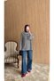 Women's Striped Oversize Tunic - 8