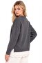 Anthracite Guipure Detailed Knitwear Sweater - 6